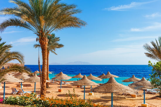Villaggio turistico sul Mar Rosso, Sharm el Sheikh, Egitto