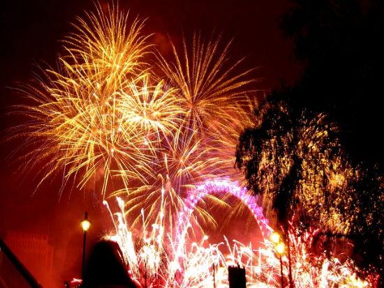 Capodanno a Londra, Regno Unito