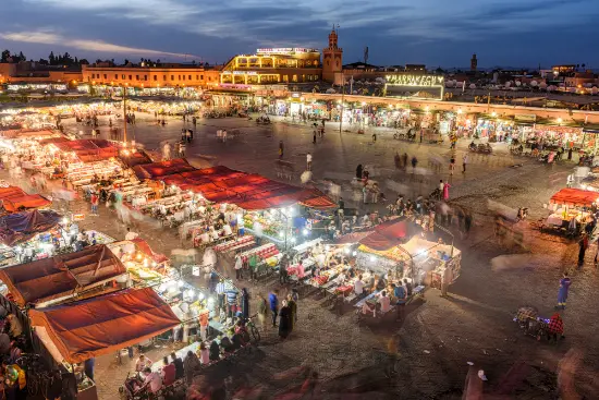 Atmosfera di Capodanno in Marocco