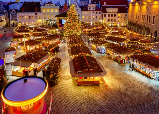Mercatini di Natale a Tallinn, atmosfera perfetta per un viaggio tra Avvento e Capodanno