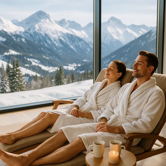 Relax con vista sulla montagna