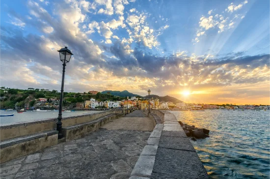 evening-cityscape-ischia-italy
