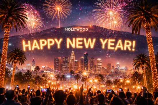 Festa di Capodanno a Los Angeles