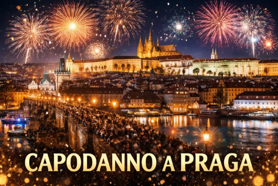 Praga e Ponte Carlo a Capodanno